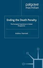 Ending the Death Penalty