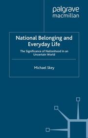 National Belonging and Everyday Life