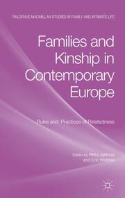 Families and Kinship in Contemporary Europe