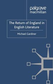 The Return of England in English Literature - Cover
