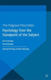 Psychology from the Standpoint of the Subject - Cover