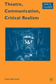 Theatre, Communication, Critical Realism - Cover