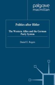 Politics after Hitler