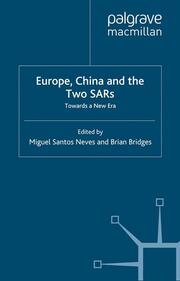 Europe, China and the Two SARs