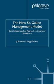 The New St. Gallen Management Model - Cover