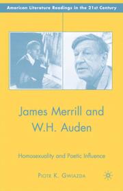 James Merrill and W.H. Auden