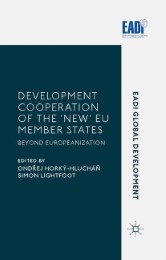 Development Cooperation of the 'New' EU Member States - Cover
