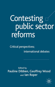 Contesting Public Sector Reforms - Cover