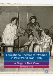 Educational Theatre for Women in Post-World War II Italy - Cover