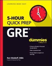 GRE 5-Hour Quick Prep For Dummies - Cover