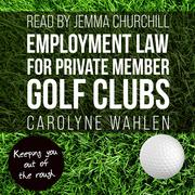 Employment Law for Private Member Golf Clubs - Cover