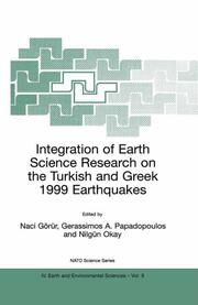 Integration of Earth Science Research on the Turkish and Greek 1999 Earthquakes - Cover
