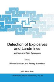 Detection of Explosives and Landmines Methods and Field Experiences - Cover