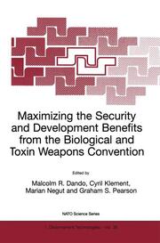 Maximising the Security and Development Benefits from the Biological and Toxin Weapons - Cover