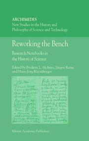 Reworking the Bench - Cover