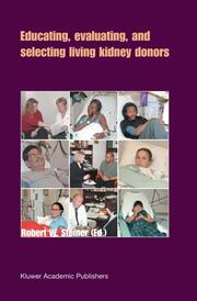 Educating, Evaluating, and Selecting Living Kidney Donors - Cover