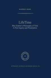 LifeTime.Max Scheler's Philosophy of Time