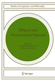 Ellipsis and Nonsential Speech