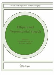 Ellipsis and Nonsentential Speech - Cover