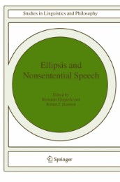 Ellipsis and Nonsentential Speech - Abbildung 1