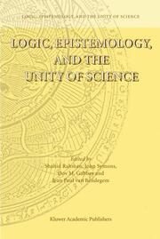 Logic, Epistemology, and the Unity of Science - Cover