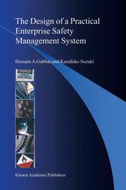 The Design of a Practical Enterprise Safety Management System - Cover