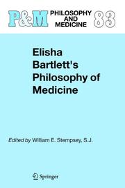 Elisha Bartlett's Philosophy of Medicine