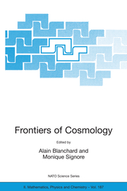 Frontiers of Cosmology - Cover