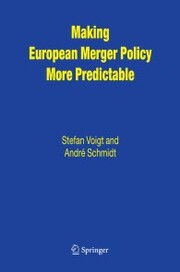 Making European Merger Policy More Predictable - Cover