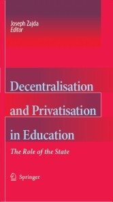 Decentralisation and Privatisation in Education - Cover