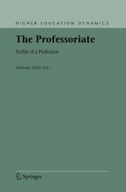 The Professiorate - Cover