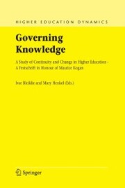 Governing Knowledge - Cover