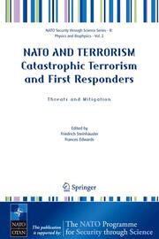NATO AND TERRORISM Catastrophic Terrorism and First Responders: Threats and Mitigation - Cover