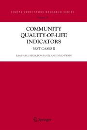 Community Quality-of-Live Indicators