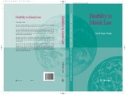 Disability in Islamic Law - Cover