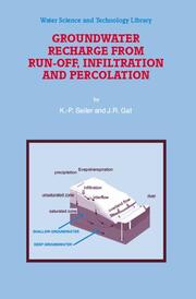 Groundwater Recharge from Run-off, Infiltration and Percolation - Cover