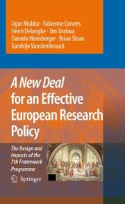 A New Deal for an Effective European Research Policy - Cover