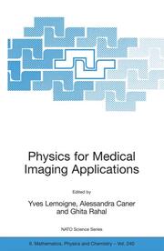 Physics for Medical Imaging Applications - Cover