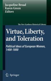 Virtue, Liberty and Toleration