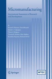 International Assessment of Research and Development in Micromanufacturing