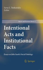 Intentional Acts and Institutional Facts - Cover