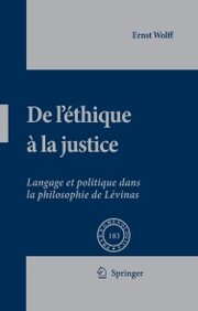De L'éthique à la Justice - Cover