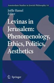 Levinas in Jerusalem