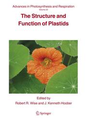 The Structure and Function of Plastids - Cover