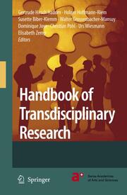 Handbook of Transdisciplinary Research - Cover