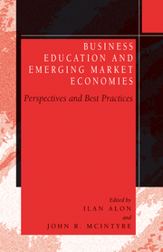 Business Education in Emerging Markets Economy - Cover