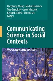 Communicating Science in Social Contexts - Cover