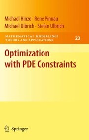 Optimization with PDE Constraints - Cover