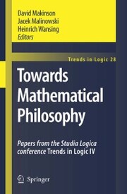 Towards Mathematical Philosophy - Cover