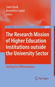 Research in the Non-University Higher Education Sector in Europe